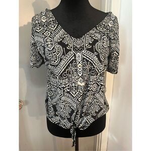 Lucky Brand Tie top size medium